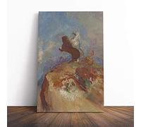 Big Box Art Canvas Print Wall Art Odilon Redon Apollo | Mounted and Stretched Box Frame Picture | Home Decor for Kitchen, Living, Dining Room, Bedroom, Hallway, Multi-Colour, 20x14 Inch