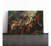 Big Box Art Canvas Print Wall Art Peter Paul Rubens The Fall of Phaeton | Mounted & Stretched Box Frame Picture | Home Decor for Kitchen, Living Room, Bedroom, Hallway, Multi-Colour, 30x20 Inch