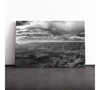 Big Box Art Canvas Print Wall Art The Grand Canyon (11) | Mounted and Stretched Box Frame Picture | Home Decor for Kitchen, Living, Dining Room, Bedroom, Hallway, Multi-Colour, 30x20 Inch