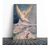 Big Box Art Canvas Print Wall Art William Blake Night Startled by The Lark | Mounted & Stretched Box Frame Picture | Home Decor for Kitchen, Living Room, Bedroom, Hallway, Multi-Colour, 20x14 Inch