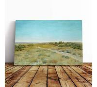 Big Box Art Canvas Print Wall Art William Merritt Chase First Touch of Autumn | Mounted & Stretched Box Frame Picture | Home Decor for Kitchen, Living Room, Bedroom, Hallway, Multi-Colour, 24x16 Inch