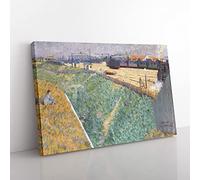 Big Box Art Charles Angrande The Western Railway Canvas Wall Art Print Ready to Hang Picture, 76 x 50 cm (30 x 20 Inch), Multi-Coloured