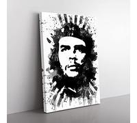Big Box Art Che Guevara V3 Canvas Wall Art Print Ready to Hang Picture, 76 x 50 cm (30 x 20 Inch), Multi-Coloured