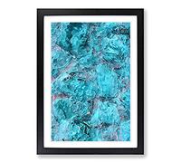 Big Box Art Come Back to Me in Abstract Framed Wall Art Picture Print Ready to Hang, Black A2 (62 x 45 cm)