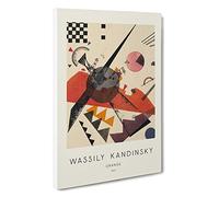 Big Box Art Composition Vol.3 Wassily Kandinsky Canvas Wall Art Framed Picture Print, 30 x 20 Inch (76 x 50 cm), Exhibition