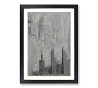 Big Box Art Creation of The World Vol.10 by Mikalojus Konstantinas Framed Wall Art Picture Print Ready to Hang, Black A2 (62 x 45 cm)