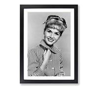 Big Box Art Debbie Reynolds Framed Wall Art Picture Print Ready to Hang, Oak A2 (62 x 45 cm)