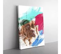 Big Box Art Dogue de Bordeaux Dog V2 Canvas Wall Art Print Ready to Hang Picture, 76 x 50 cm (30 x 20 Inch), Multi-Coloured