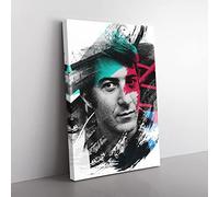 Big Box Art Dustin Hoffman V2 Canvas Wall Art Print Ready to Hang Picture, 76 x 50 cm (30 x 20 Inch), Multi-Coloured