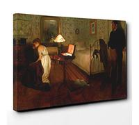 Big Box Art Edgar Degas Interior Canvas Wall Art Print Ready to Hang Picture, 30 x 20 Inch (76 x 50 cm), Multi-Coloured