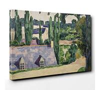 Big Box Art Emile Bernard Landscape at Pont-Aven Canvas Wall Art Print Ready to Hang Picture, 30 x 20 Inch (76 x 50 cm), Multi-Coloured