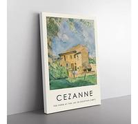 Big Box Art Farm at The Jas De Bouffan Paul Cezanne Canvas Wall Art Print Ready to Hang Picture, 76 x 50 cm (30 x 20 Inch), Exhibition