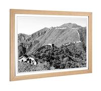 Big Box Art Framed Print China (5) Design | Wall Art Picture | Home Decor for Kitchen, Living, Dining Room, Bedroom, Hallway, Office, Oak, A2 / 24.5x18 Inch / 62x45cm