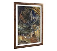 Big Box Art Framed Print of Emily Carr A Victorian Childhood Design | Wall Art Picture | Home Decor for Kitchen, Living Room, Bedroom, Hallway, Walnut, A2 / 24.5x18 Inch / 62x45cm