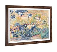 Big Box Art Framed Print of Henri-Edmond Cross 2 Design | Wall Art Picture | Home Decor for Kitchen, Living, Dining Room, Bedroom, Hallway, Office, Walnut, A2 / 24.5x18 Inch / 62x45cm