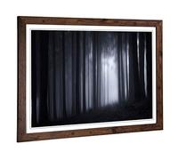 Big Box Art Framed Print of Landscape Twilight Forest Wood Design | Wall Art Picture | Home Decor for Kitchen, Living, Dining Room, Bedroom, Hallway, Office, Walnut, A2 / 24.5x18 Inch / 62x45cm