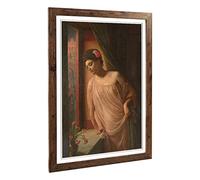 Big Box Art Framed Print of Sir Edward John Poynter Arsterie Design | Wall Art Picture | Home Decor for Kitchen, Living Room, Bedroom, Hallway, Walnut, A2 / 24.5x18 Inch / 62x45cm