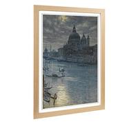 Big Box Art Framed Print of Sir Edward John Poynter Venice Design | Wall Art Picture | Home Decor for Kitchen, Living, Dining Room, Bedroom, Hallway, Office, Oak, A2 / 24.5x18 Inch / 62x45cm
