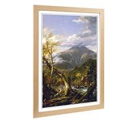 Big Box Art Framed Print of Thomas Cole Indian Pass Design | Wall Art Picture | Home Decor for Kitchen, Living, Dining Room, Bedroom, Hallway, Office, Oak, A2 / 24.5x18 Inch / 62x45cm
