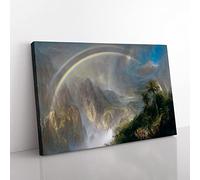 Big Box Art Frederic Edwin Church Rainy Season in The Tropics Canvas Wall Art Print Ready to Hang Picture, 76 x 50 cm (30 x 20 Inch), Multi-Coloured