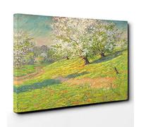 Big Box Art George Herbert Baker Apple Blossoms Canvas Wall Art Print Ready to Hang Picture, 30 x 20 Inch (76 x 50 cm), Multi-Coloured