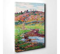 Big Box Art Henry Moret Lands Cape at Point Evan Canvas Wall Art Print Ready to Hang Picture, 30 x 20 Inch (76 x 50 cm), Multi-Coloured