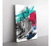 Big Box Art Humphrey Bogart V2 Canvas Wall Art Print Ready to Hang Picture, 76 x 50 cm (30 x 20 Inch), Multi-Coloured