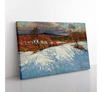 Big Box Art In Algonquin Park Vol.2 by Tom Thomson Canvas Wall Art Print Ready to Hang Picture, 76 x 50 cm (30 x 20 Inch), Blue, Cream, Green