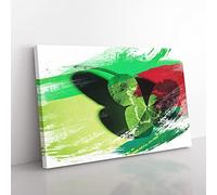 Big Box Art Irish Four Leaf Clover V2 Canvas Wall Art Print Ready to Hang Picture, 76 x 50 cm (30 x 20 Inch), Multi-Coloured