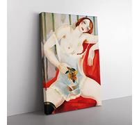 Big Box Art Ismael Nery Painting 2 Canvas Wall Art Print Ready to Hang Picture, 76 x 50 cm (30 x 20 Inch), Multi-Coloured