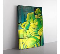 Big Box Art Ismael Nery Painting Canvas Wall Art Print Ready to Hang Picture, 76 x 50 cm (30 x 20 Inch), Multi-Coloured
