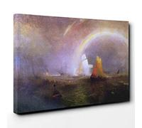 Big Box Art J.M.W. Turner The Wreck Buoy Canvas Wall Art Print Ready to Hang Picture, 30 x 20 Inch (76 x 50 cm), Multi-Coloured
