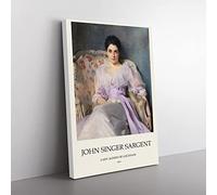 Big Box Art Lady Agnew of Lochnaw John Singer Sargent Canvas Wall Art Print Ready to Hang Picture, 76 x 50 cm (30 x 20 Inch), Exhibition