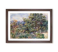 Big Box Art Le Beal by Pierre-Auguste Renoir Framed Wall Art Picture Print Ready to Hang, Walnut A2 (62 x 45 cm)