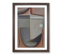 Big Box Art Love by Alexej Von Jawlensky Framed Wall Art Picture Print Ready to Hang, Walnut A2 (62 x 45 cm)