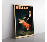Big Box Art Magician Harry Kellar (2) Canvas Wall Art Print Ready to Hang Picture, 76 x 50 cm (30 x 20 Inch), Multi-Coloured