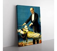 Big Box Art Magician Harry Kellar (6) Canvas Wall Art Print Ready to Hang Picture, 76 x 50 cm (30 x 20 Inch), Multi-Coloured