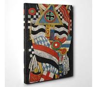 Big Box Art Marsden Hartley Portrait of a German Officer Canvas Wall Art Print Ready to Hang Picture, 30 x 20 Inch (76 x 50 cm), Multi-Coloured