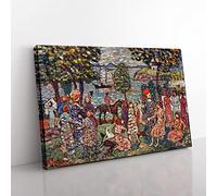 Big Box Art Maurice Pendergrast Fantasy Canvas Wall Art Print Ready to Hang Picture, 76 x 50 cm (30 x 20 Inch), Multi-Coloured