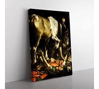 Big Box Art Michelangelo Caravaggio Conversion of St Paul Canvas Wall Art Print Ready to Hang Picture, 76 x 50 cm (30 x 20 Inch), Multi-Coloured