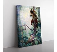 Big Box Art N. C. Wyeth Fantasy Canvas Wall Art Print Ready to Hang Picture, 76 x 50 cm (30 x 20 Inch), Multi-Coloured