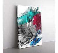 Big Box Art NAT King Cole V2 Canvas Wall Art Print Ready to Hang Picture, 76 x 50 cm (30 x 20 Inch), Multi-Coloured
