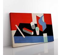 Big Box Art Patrick Henry Bruce Composition II Canvas Wall Art Print Ready to Hang Picture, 76 x 50 cm (30 x 20 Inch), Multi-Coloured