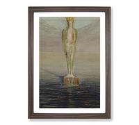 Big Box Art Rex Vol.2 by Mikalojus Konstantinas Framed Wall Art Picture Print Ready to Hang, Walnut A2 (62 x 45 cm)