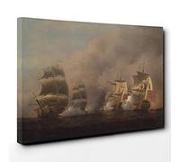 Big Box Art Samuel Scott Cape of Good Hope Canvas Wall Art Print Ready to Hang Picture, 30 x 20 Inch (76 x 50 cm), Multi-Coloured