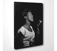 Big Box Art Sarah Vaughan Canvas Wall Art Print Ready to Hang Picture, 30 x 20 Inch (76 x 50 cm), Multi-Coloured