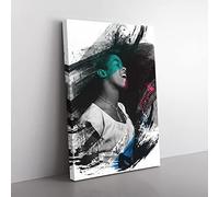 Big Box Art Sarah Vaughan V2 Canvas Wall Art Print Ready to Hang Picture, 76 x 50 cm (30 x 20 Inch), Multi-Coloured