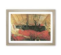 Big Box Art Sonia Vol.1 by Walter Gramatte Framed Wall Art Picture Print Ready to Hang, Oak A2 (62 x 45 cm)