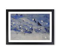 Big Box Art Sparks Vol.3 by Mikalojus Konstantinas Framed Wall Art Picture Print Ready to Hang, Black A2 (62 x 45 cm)