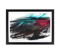 Big Box Art Submarine (1) V2 Framed Wall Art Picture Print Ready to Hang, Black A2 (62 x 45 cm)